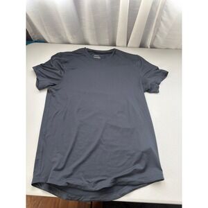 YPB Mens powerSOFT Training Club Short Sleeve Tee Shirt Gray S 8GW93PEED42
